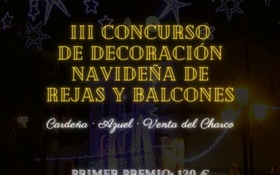 III CONCURSO DE DECORACIÓN NAVIDEÑA DE REJAS Y BALCONES