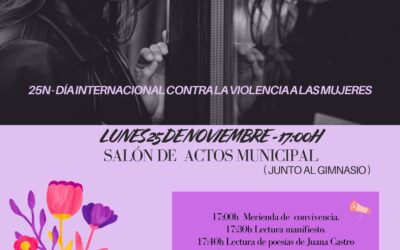 25N DÍA INTERNACIONAL CONTRA LA VIOLENCIA A LAS MUJERES. CARDEÑA