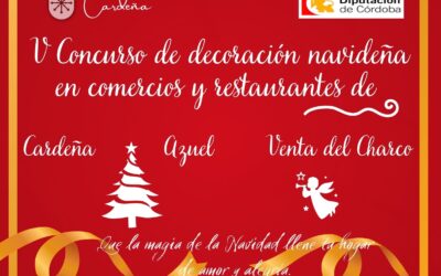 V CONCURSO DE DECORACIÓN NAVIDEÑA DE FACHADAS Y ESCAPARATES DE COMERCIOS Y ESTABLECIMIENTOS DE RESTAURACIÓN. NAVIDAD 2024/2025